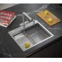 Bateria kuchenna do filtra wody stojąca złoto/stare złoto 3673512PVDG1 Quadron Ellen zdj.7