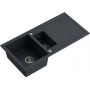 Zlewozmywak GraniteQ 100x50 cm czarny HCQB9950CZK Quadron Bruce zdj.3