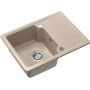 Zlewozmywak GraniteQ 58x44 cm beżowy HCQBJ5844BEZK Quadron Baby Johnny zdj.3