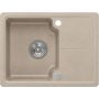 Zlewozmywak GraniteQ 58x44 cm beżowy HCQBJ5844BEZK Quadron Baby Johnny zdj.1