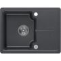 Zlewozmywak GraniteQ 58x44 cm czarny HCQBJ5844CZK Quadron Baby Johnny zdj.1