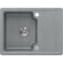 Zlewozmywak GraniteQ 58x44 cm szary/grafitowy/onyx HCQBJ5844SZK Quadron Baby Johnny zdj.1