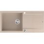 Zlewozmywak GraniteQ 100x50 cm beżowy HCQE10050U2BSP2O Quadron Evan zdj.3