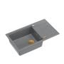 Zlewozmywak GraniteQ 86x50 cm HCQE58650U5PVDC1P2O Quadron Evan zdj.3
