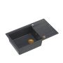 Zlewozmywak GraniteQ 86x50 cm HCQE58650U8PVDC1P2O Quadron Evan zdj.3