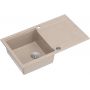 Zlewozmywak GraniteQ 86x50 cm beżowy HCQE8650U2BSP2O Quadron Evan zdj.1