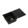 Zlewozmywak GraniteQ 86x50 cm HCQE8650U7PVDG1P2O Quadron Evan zdj.3