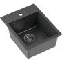 Zlewozmywak GraniteQ 50x39 cm HCQJ3950CZK Quadron Johnny zdj.3