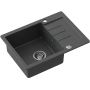 Zlewozmywak GraniteQ 60x44 cm HCQJ6044CZK Quadron Johnny zdj.1