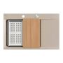 Zlewozmywak GraniteQ 78x50 cm beżowy HCQJ7850U2BSP2O Quadron Josh zdj.1