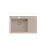 Zlewozmywak GraniteQ 78x50 cm beżowy HCQJ7850U2BSP2O Quadron Josh zdj.6