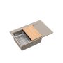 Zlewozmywak GraniteQ 78x50 cm beżowy HCQJ7850U4BSP2O Quadron Josh zdj.7