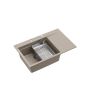 Zlewozmywak GraniteQ 78x50 cm beżowy HCQJ7850U4BSP2O Quadron Josh zdj.6