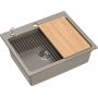 Zlewozmywak GraniteQ 59.5x50 cm beżowy HCQK5052ST Quadron Kurt 110 zdj.4