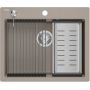 Zlewozmywak GraniteQ 59.5x50 cm beżowy HCQK5052ST Quadron Kurt 110 zdj.9
