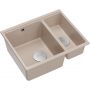 Zlewozmywak GraniteQ 55x46 cm beżowy HCQL5646U2BSU Quadron Logan zdj.1