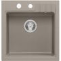Zlewozmywak GraniteQ 50x52 cm beżowy HCQP5052ST Quadron Peter zdj.1