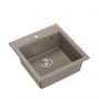 Zlewozmywak GraniteQ 50x52 cm beżowy HCQP5052ST Quadron Peter zdj.3
