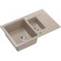 Zlewozmywak GraniteQ 78x50 cm beżowy HCQP57850BEZP Quadron Peter zdj.1