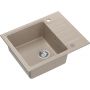 Zlewozmywak GraniteQ 62x50 cm beżowy HCQP6250BEZP Quadron Peter zdj.1