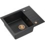 Zlewozmywak z baterią czarny/czarny HCQP6250CZK3323503PVDC1 Quadron Peter zdj.4