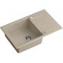Zlewozmywak z baterią i akcesoriami beżowy / stal HCQP7850BEZK3673500BS Quadron Comfort 111 zdj.5