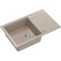 Zlewozmywak GraniteQ 78x50 cm beżowy HCQP7850BEZP Quadron Peter zdj.1