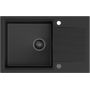 Zlewozmywak z baterią czarny/czarny HCQP7850BLMPC3922505BLM Quadron Peter zdj.5