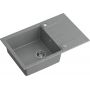 Zlewozmywak z baterią szary/stal HCQP7850SZK3922505BSGR Quadron Peter zdj.4