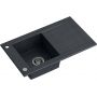 Zlewozmywak GraniteQ 77.2x46 cm czarny HCQW7846CZK Quadron Will zdj.3