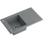 Zlewozmywak GraniteQ 77.2x46 cm szary/grafitowy/onyx HCQW7846SZK Quadron Will zdj.3