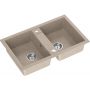 Zlewozmywak GraniteQ 78x48 cm beżowy HDQ27848BEZK Quadron Denzel zdj.3
