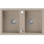 Zlewozmywak GraniteQ 78x48 cm beżowy HDQ27848BEZK Quadron Denzel zdj.1