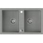 Zlewozmywak GraniteQ 78x48 cm szary/grafitowy/onyx HDQ27848SZK Quadron Denzel zdj.1