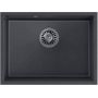 Zlewozmywak granitowy 53.5x40 cm czarny HQA5340CZK Quadron Alec zdj.2