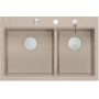 Zlewozmywak GraniteQ 76x50 cm beżowy HQC7650U2BSHQC7650U4BS Quadron Marc 120 zdj.5