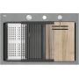 Zlewozmywak GraniteQ 76x50 cm szary/grafitowy/onyx HQC7650U5BS Quadron Marc 120 zdj.7