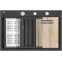 Zlewozmywak GraniteQ 76x50 cm czarny HQC7650U7BS Quadron Marc 120 zdj.7