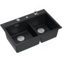 Zlewozmywak GraniteQ 76x50 cm czarny HQC7650U7BS Quadron Marc 120 zdj.3