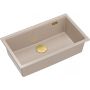 Zlewozmywak GraniteQ 76x45 cm beżowy HQD7644U2PVDG1U Quadron Logan zdj.1