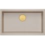 Zlewozmywak GraniteQ 76x45 cm beżowy HQD7644U2PVDG1U Quadron Logan zdj.3