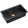 Zlewozmywak GraniteQ 76x45 cm czarny-antracyt HQD7644U8PVDC1U Quadron Logan zdj.3