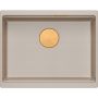 Zlewozmywak GraniteQ 56x45 cm beżowy HQJ6045U2PVDC1U Quadron Logan zdj.3