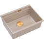 Zlewozmywak GraniteQ 56x45 cm beżowy HQJ6045U2PVDC1U Quadron Logan zdj.1