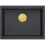 Zlewozmywak GraniteQ 56x45 cm czarny HQJ6045U8PVDG1U Quadron Logan zdj.1