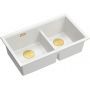 Zlewozmywak GraniteQ 76x45 cm biały HQL7645U1PVDG1U Quadron Logan zdj.1