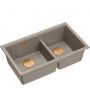 Zlewozmywak GraniteQ 76x45 cm beżowy HQL7645U4PVDC1U Quadron Logan zdj.1