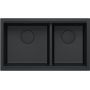 Zlewozmywak GraniteQ 76x45 cm czarny HQL7645U7BLMU Quadron Logan zdj.3