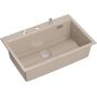 Zlewozmywak GraniteQ 76x50 cm beżowy HQM7650U2BS Quadron Marc zdj.1