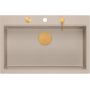 Zlewozmywak GraniteQ 76x50 cm beżowy HQM7650U2PVDC1 Quadron Marc zdj.3